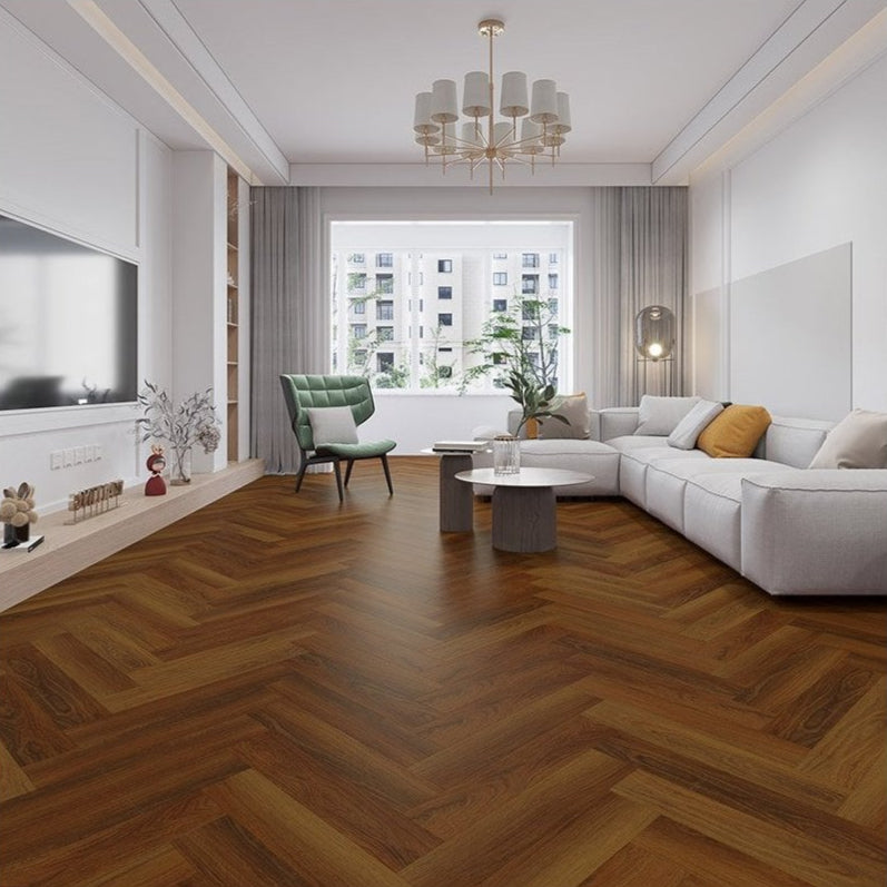 Alva Herringbone Cherokee Oak