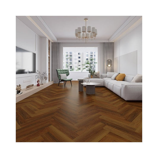 Alva Herringbone Cherokee Oak