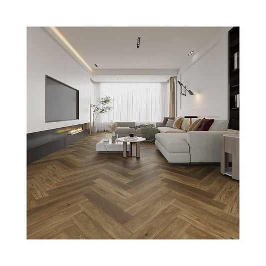 Alva Herringbone English Oak